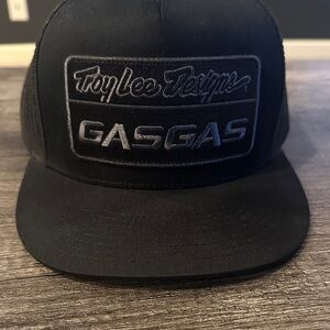 Troy Lee Designs Black Gas GasTrucker Hat